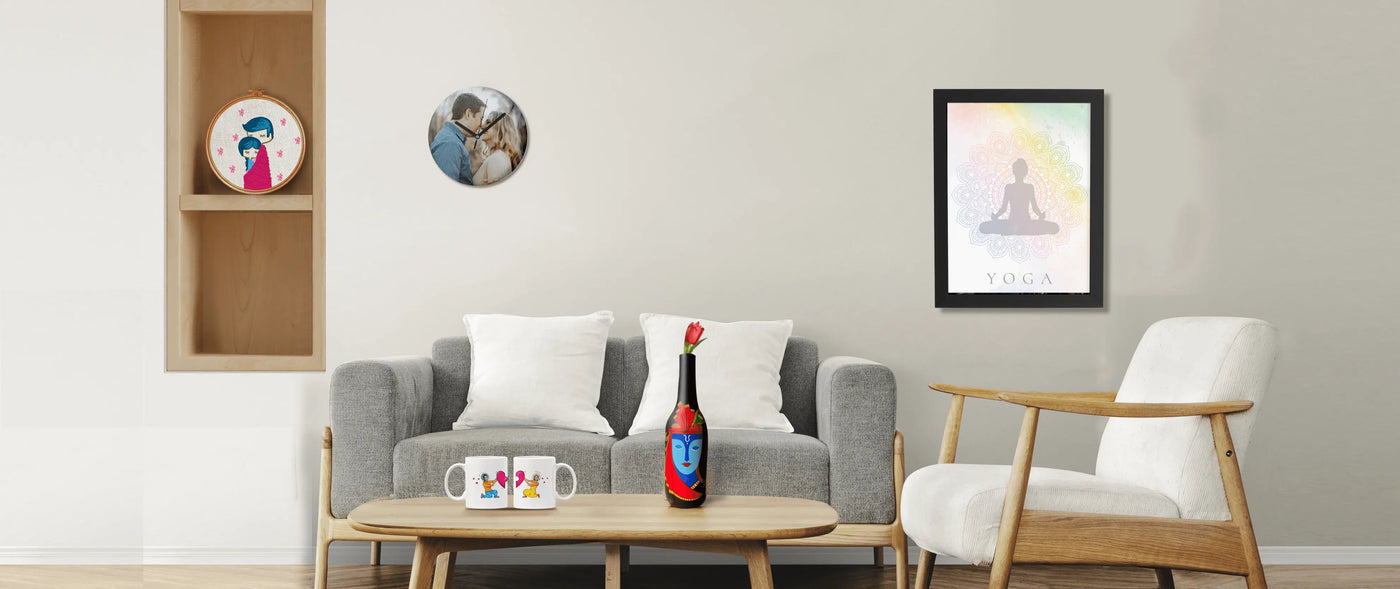 Decorate your living room with personalized gifts from Dudus Online
