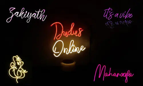Shop vibrant neon lights now at Dudus Online