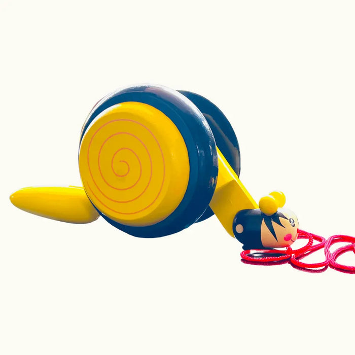 Pull along snail toy - Dudus Online