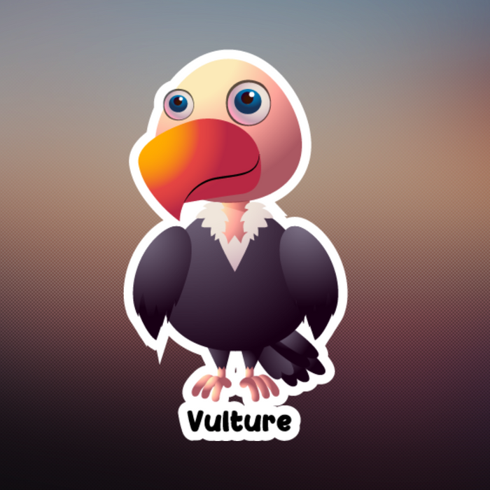 Vulture stickers - Dudus Online