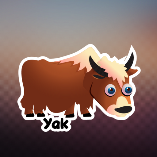 Yak stickers - Dudus Online