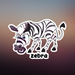 Zebra stickers - Dudus Online