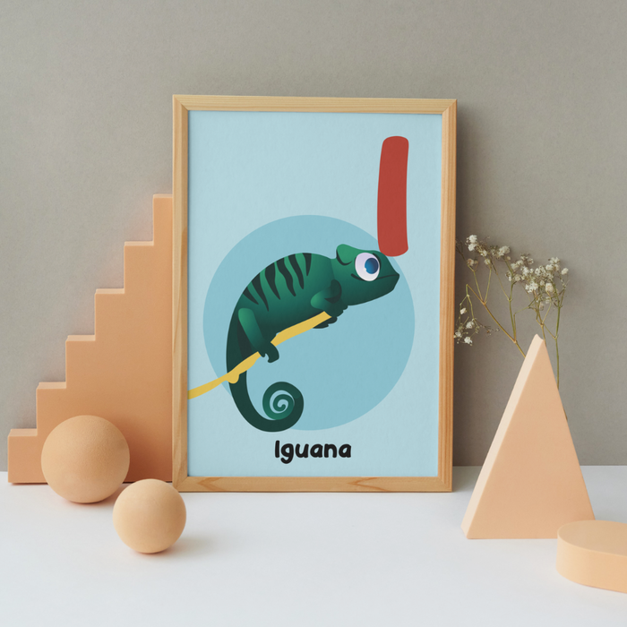 I for Iguana poster - Dudus Online