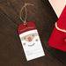 Santa gift tag - Dudus Online