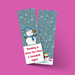 Snowman bookmarks - Dudus Online