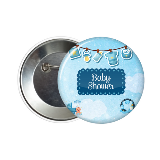 Baby shower button badge - Dudus Online