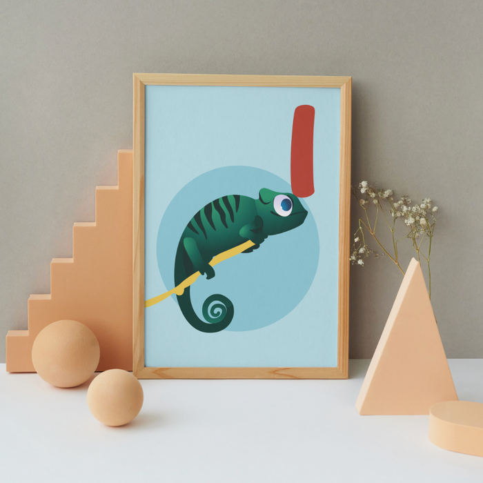 I for Iguana poster - Dudus Online