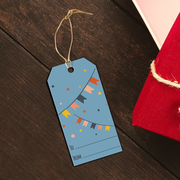 Christmas decoration gift tag - Dudus Online