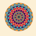 Earthy mandala pattern - Dudus Online