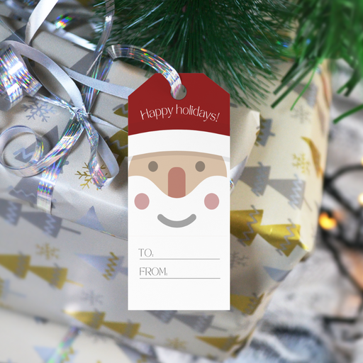 Santa gift tag - Dudus Online