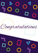 Congratulations abstract pattern - Dudus Online