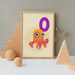 O for Octopus poster - Dudus Online