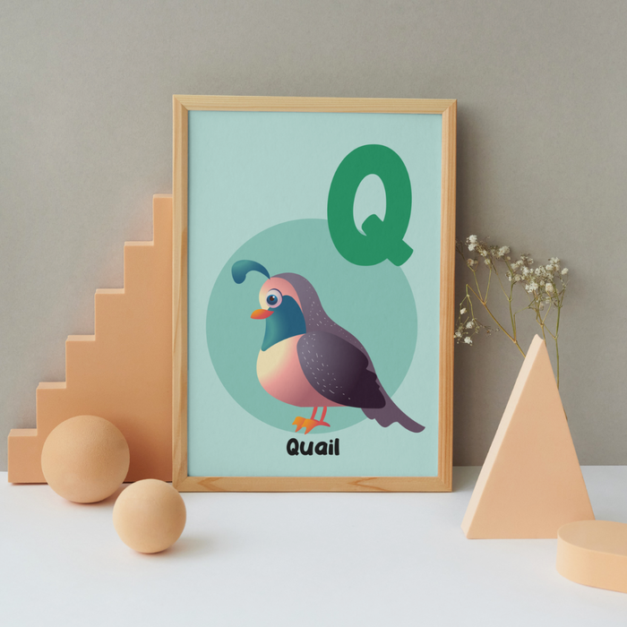 Q for Quail poster - Dudus Online