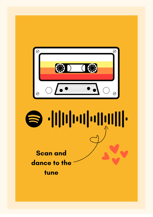 Dance to the tune Spotify card