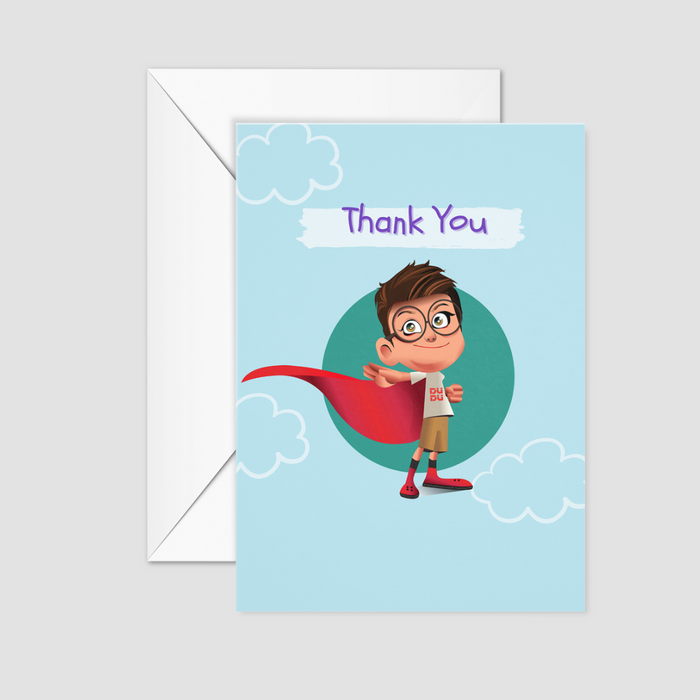 Thank you super hero (Set of 10 cards)