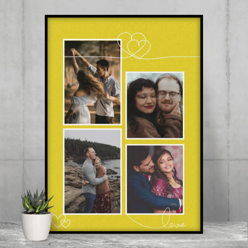 Collage photo frames