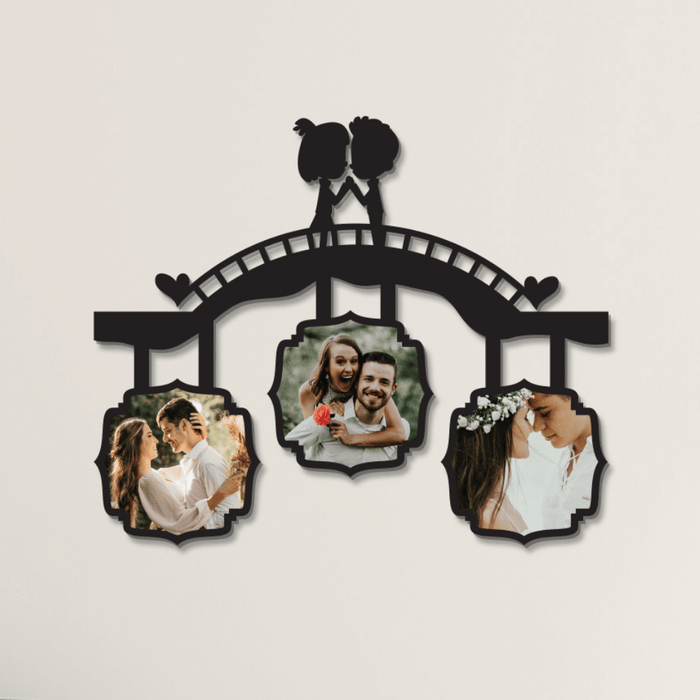 Bridge of love photo frame