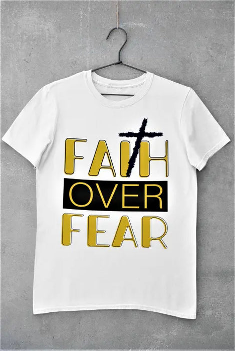 Faith over fear - Golden - Dudus Online