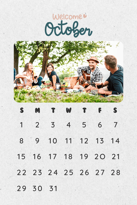 Enjoy the little things wall calendar