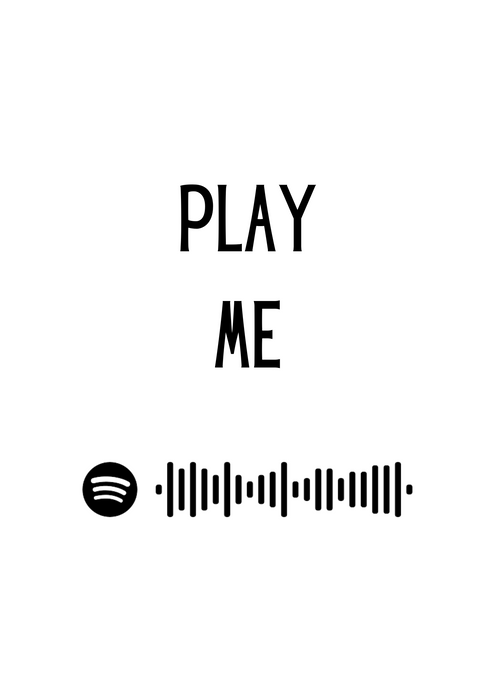 Play me Spotify card