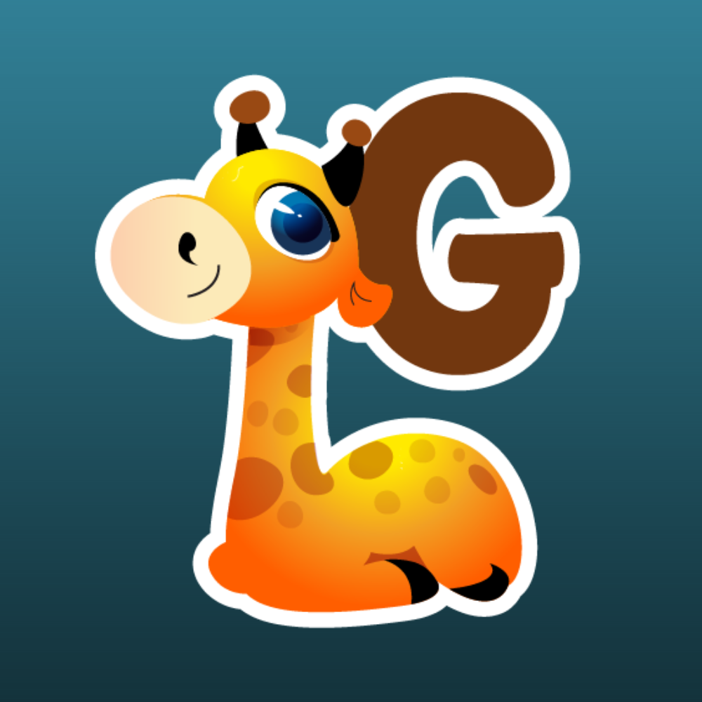 G for Giraffe stickers — Dudus Online