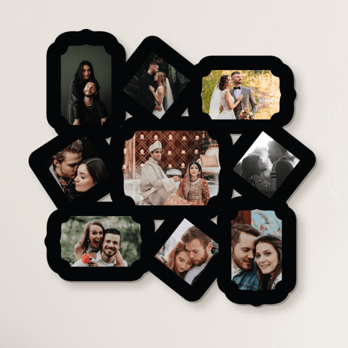 Mixed collage photo frame