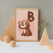 B for Bear poster - Dudus Online