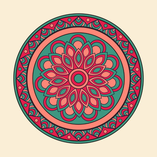 The rising mandala pattern - Dudus Online