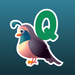Q for Quail stickers - Dudus Online