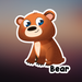 Bear stickers - Dudus Online