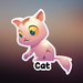 Cat stickers - Dudus Online