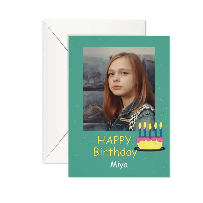 Simple teen birthday card - Dudus Online