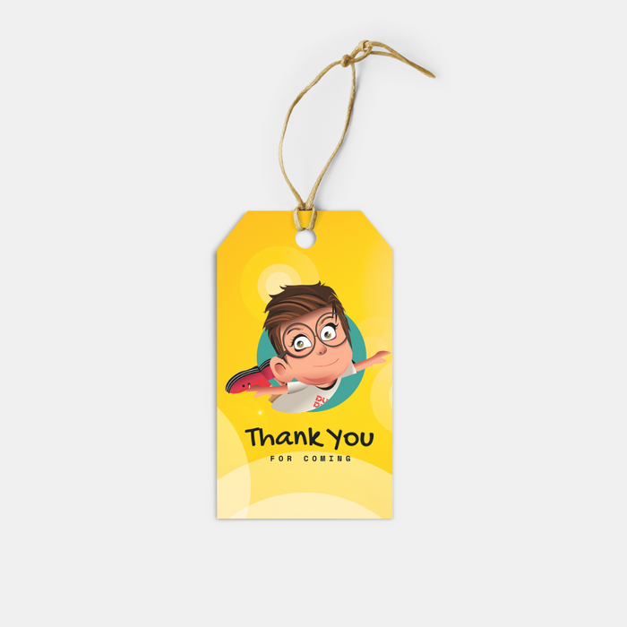 Thank you - Flying Dudus Gift Tag - Set of 20