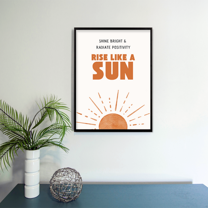 The sun art kids poster