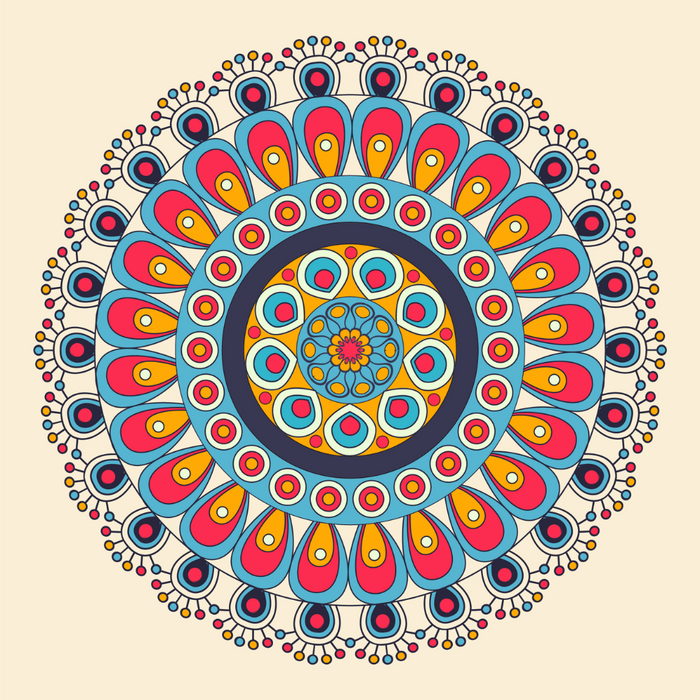 Peacock mandala pattern - Dudus Online