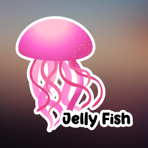 Jelly fish stickers - Dudus Online