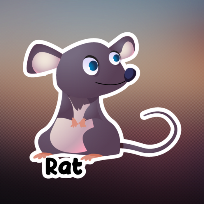 Rat stickers - Dudus Online