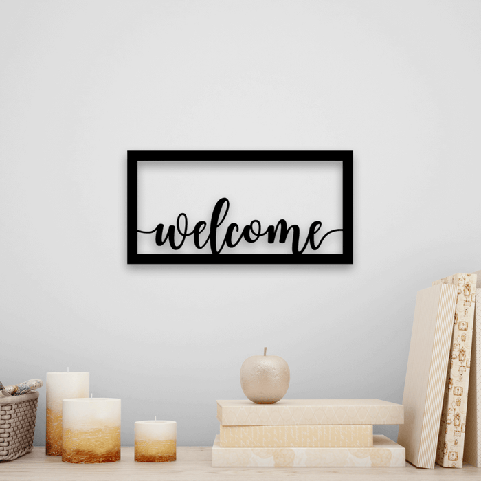 Welcome wall frames