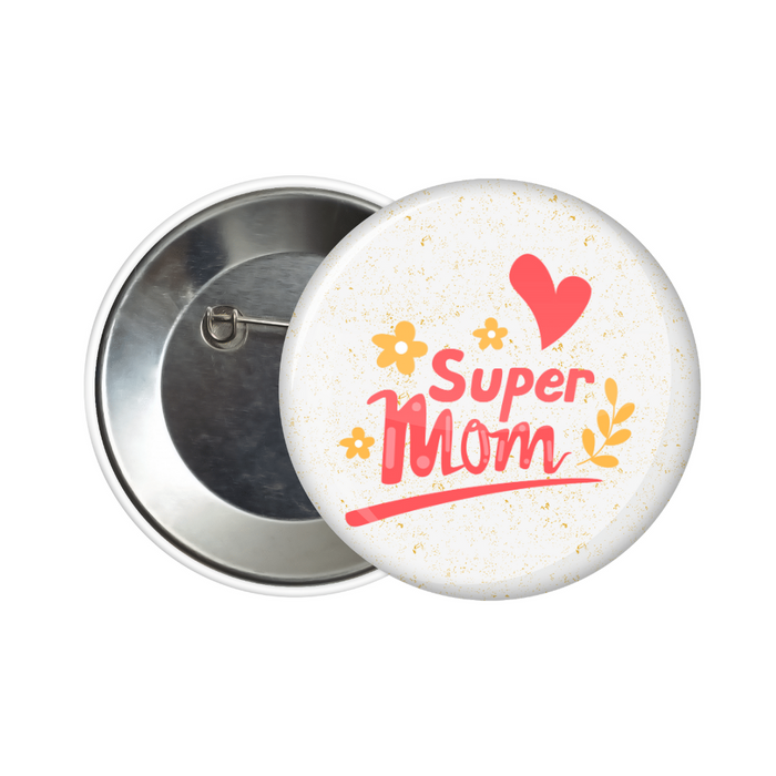 Super Mom button badge - Dudus Online