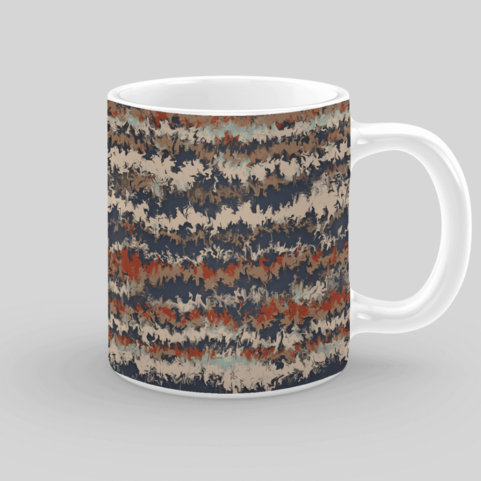 Abstract sediment mugs by Tantillaa