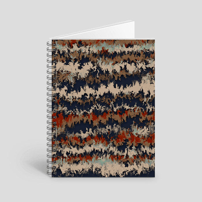 Abstract sediment notebook by Tantillaa