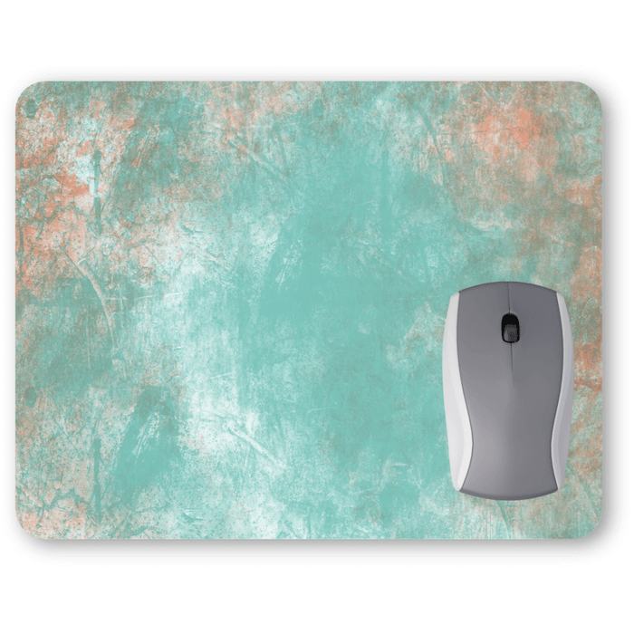 Grungy turquoise mousepad by Tantillaa