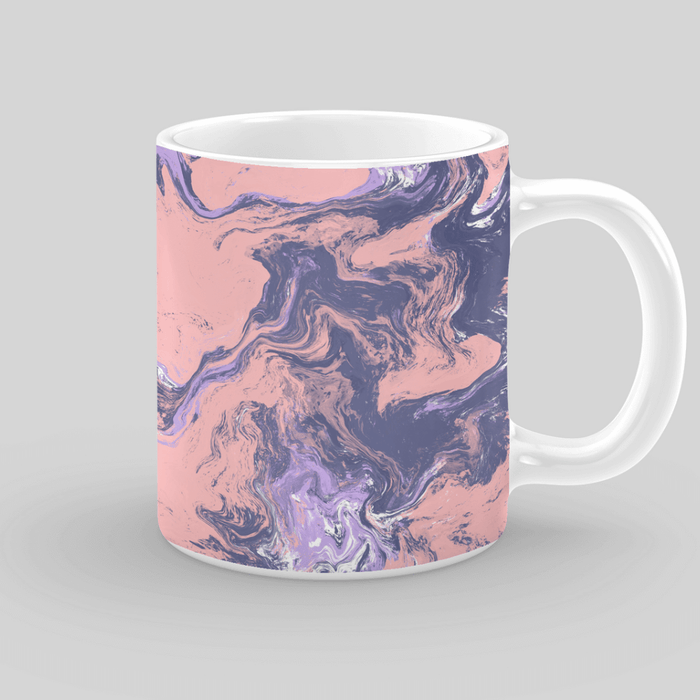 Marble waves mug by Tantillaa