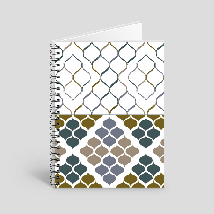 Mughal patterns notebook by Tantillaa