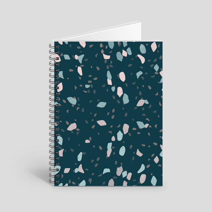 Terrazzo marble notebook by Tantillaa