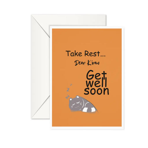 Take rest and get well soon greetings - Dudus Online