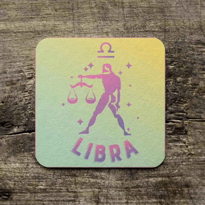 Set of 4 Libra coasters - Dudus Online