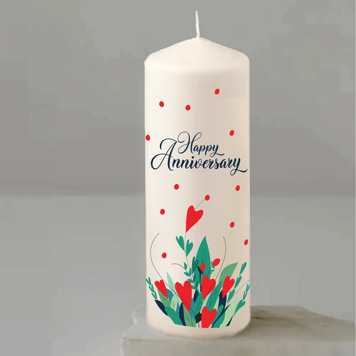 Happy Anniversary candle
