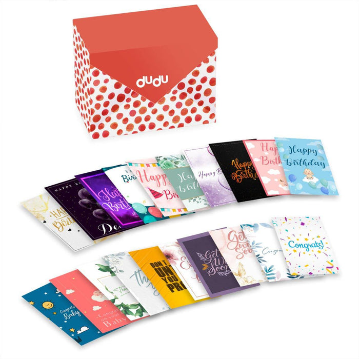 Birthday box of cards - Dudus Online
