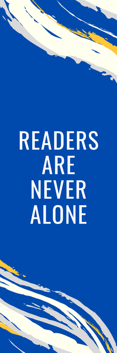 Readers are never alone. Ocean wave theme - Dudus Online